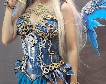 Celestial Armor Corset with beautiful ornaments - Celestial Armor Corset with beautiful ornaments, Costume, fairy princess