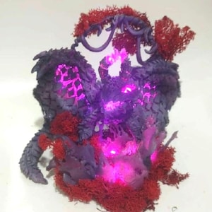 Baby Gore Magala Monster Hunter - With Fantastic Decoration and LED Lights to Choose From, figurine