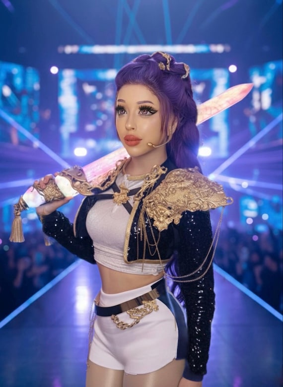 Espada De Cosplay De 60 Cm Inspirada En Anime, Accesorio Impreso En 3D Para Disfraces Y Fotografía, Colección Decorativa