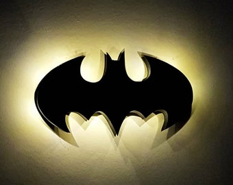 Batman Signal Art Etsy