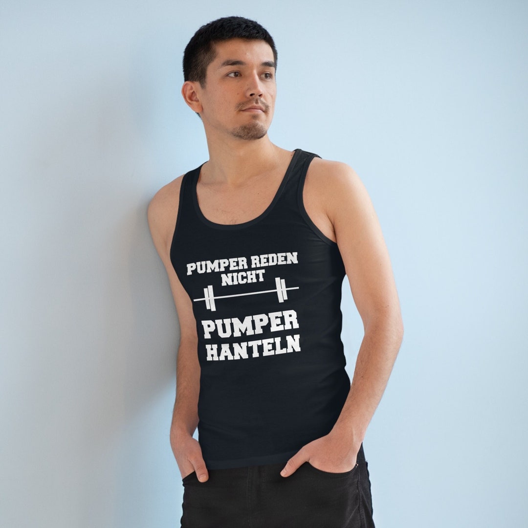 Pumper Talks Not Pumper Dumbbells Organic Tank Top, Gift Bodybuilder, T