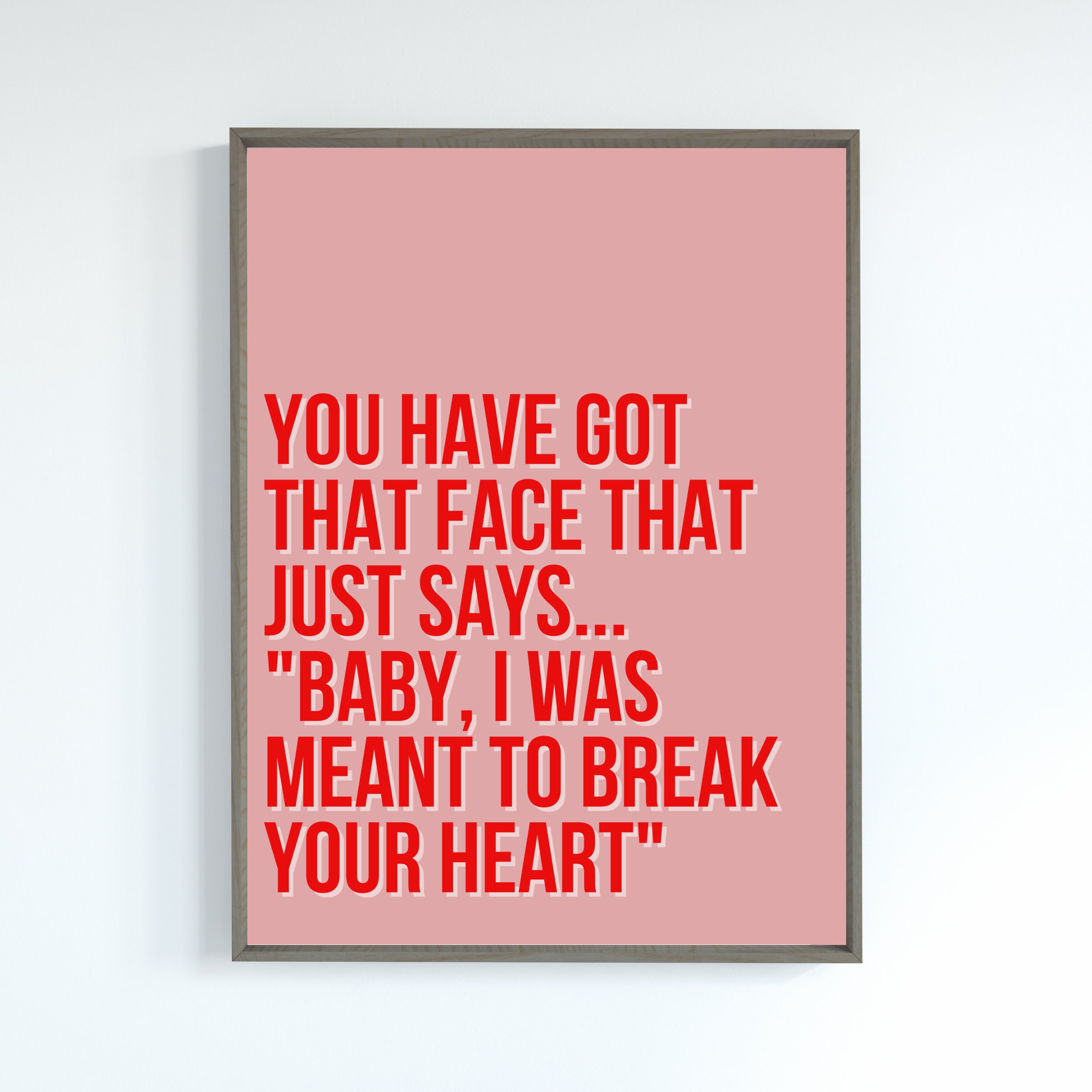 Arctic Monkeys Quote Print Band Lyric Poster Art Typography | Etsy