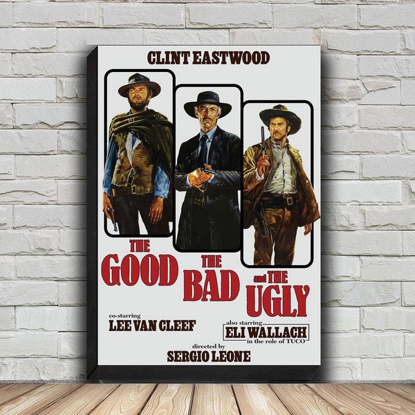 The Good, the Bad and the Ugly Movie Poster - Etsy