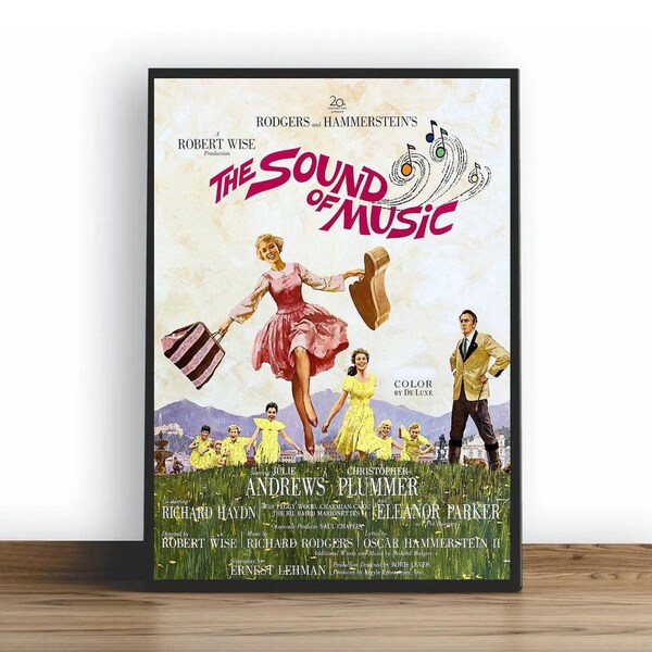 The Sound of Music Movie Poster, HD Wall Art Canvas Painting For Home Decor, No Frame