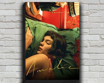 Amelie Movie Poster, HD Wall Art Canvas Painting For Home Decor