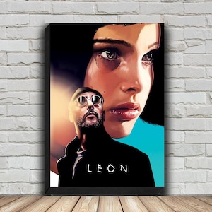 Leon the Professional Movie Poster, HD Wall Art Canvas Painting For Home Decor, No Frame