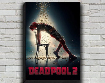 Deadpool Movie Poster, HD Wall Art Canvas Painting For Home Decor
