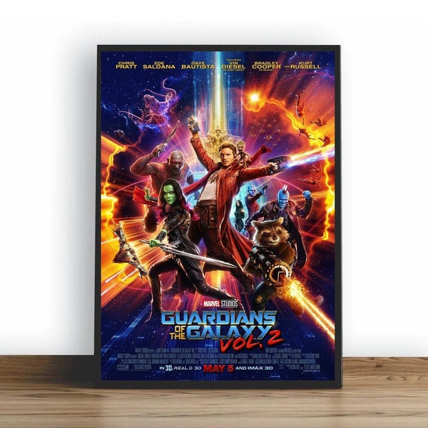 Guardians of the Galaxy Film Poster, HD Wand Kunst Leinwand Gemälde für Wohnkultur, Kein Rahmen