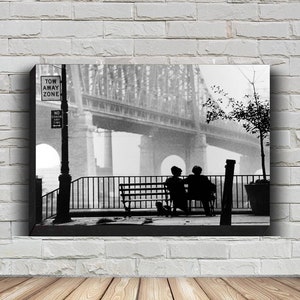 Affiche de film Manhattan, peinture sur toile d'art mural HD pour la décoration intérieure