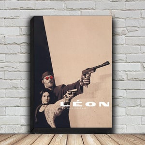 Leon The Professional Movie Poster, HD Wall Art Canvas Painting For Home Decor