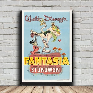 Fantasia inc ファンタジア ポスター ウォルトディズニー ファンタジア