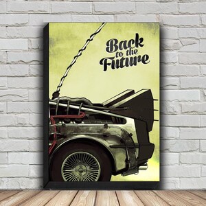 Back to the Future, Full Size Movie Poster, Framed and Ready Back to the Future, Full Size Movie Poster, Framed and Ready