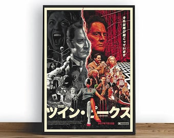 Twin Peaks Fire Walk With Me Movie Poster, HD Wall Art Canvas Painting For Home Decor, No Frame