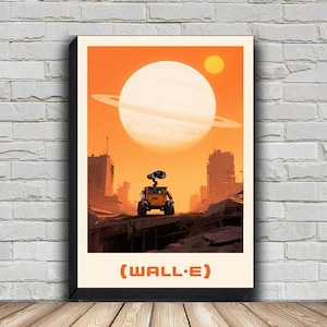 Wall-E Movie Poster, HD Wall Art Canvas Painting For Home Decor