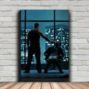 Fight Club Movie Poster, HD Wall Art Canvas Painting For Home Decor, No Frame