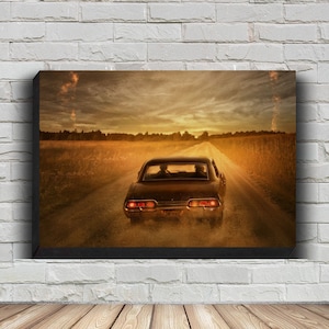 Supernatural Movie Poster, HD Wall Art Canvas Painting For Home Decor