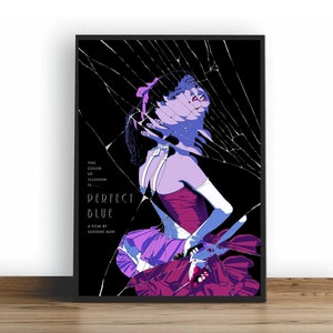 額縁入り　ポスター　PERFECT BLUE パーフェクトブルー Amazon.co.jp: PERFECT BLUE パーフェクトブルー ポスター 未麻