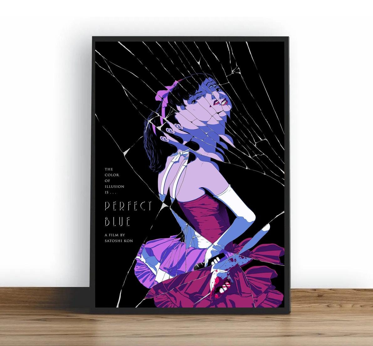 Perfect Blue, Anime Poster, Anime Poster,manga Poster,painting Art,tv  Poster Wall Art Painting Canvas Print,no Frame 