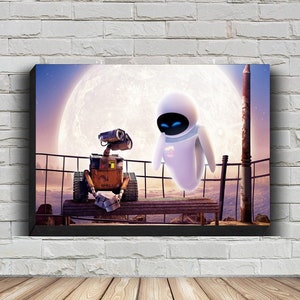 Wall E Movie Poster, HD Wall Art Canvas Painting For Home Decor