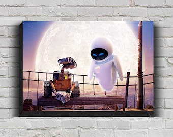 Wall E Movie Poster, HD Wall Art Canvas Painting For Home Decor