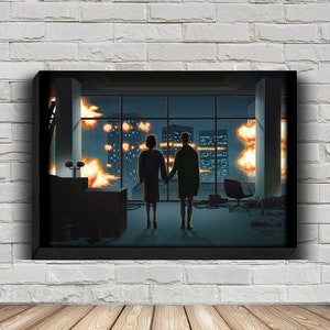 Fight Club Movie Poster, HD Wall Art Canvas Painting For Home Decor