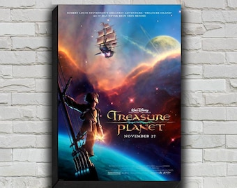 Treasure Planet Movie Poster, HD Wall Art Canvas Painting For Home Decor, No Frame
