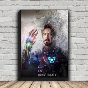 Superhero Poster,Avengers HD Wall Art Canvas Painting For Home Decor