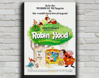 Robin Hood Movie Poster, HD Wall Art Canvas Painting For Home Decor