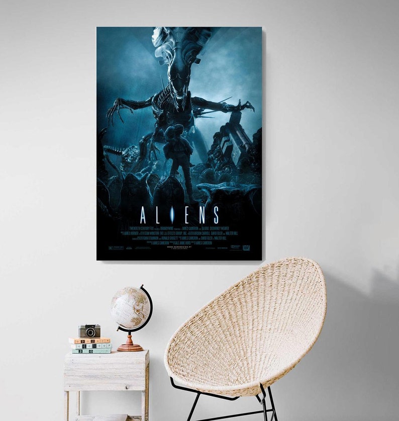 Alien Movie Poster, HD Wall Art Canvas Painting for Home Decor - Etsy
