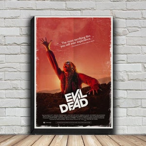 Evil Dead Movie Poster, HD Wall Art Canvas Painting For Home Decor image 1