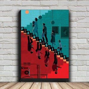 Parasite Movie Poster, HD Wall Art Canvas Painting For Home Decor, No Frame