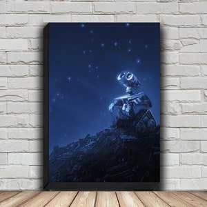 Wall E Movie Poster, HD Wall Art Canvas Painting For Home Decor