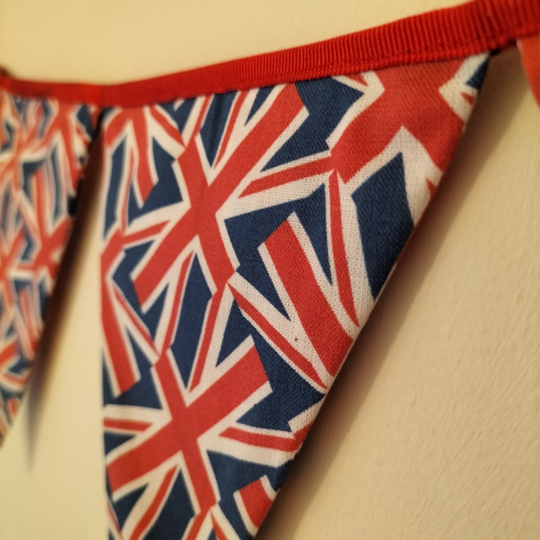 Coronation Bunting/ British Flag Bunting/ Tea Party Bunting/ - Etsy
