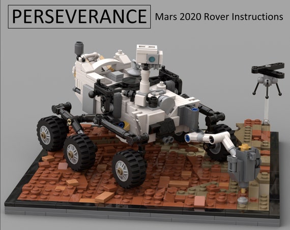 Instructions for Perseverance Mars Rover Model With Display Stand and  Ingenuity Drone 