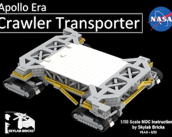 Lego Moc Lego Nasa Crawler LEGO MOC Post-Apollo-Era Super Crawler