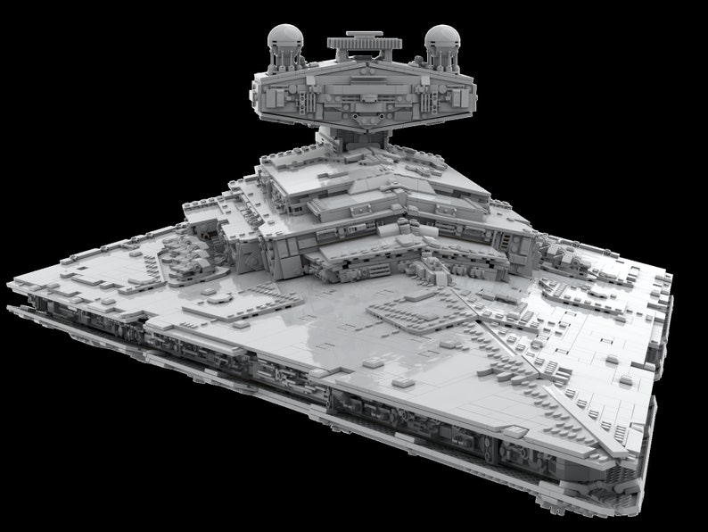 Conversion Instructions for UCS Imperial I Class Star Destroyer to Imperial II class Star Destroyer and Detail Overhaul image 8
