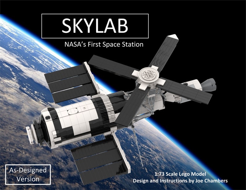 Instructions for 1:73 Scale NASA Skylab MOC image 2