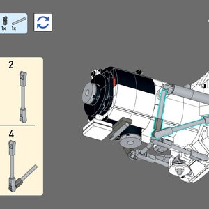 Instructions for 1:73 Scale NASA Skylab MOC image 7