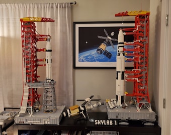 Lego Apollo Launch Pad Lego Saturn V Umbilical Tower Lego Apollo