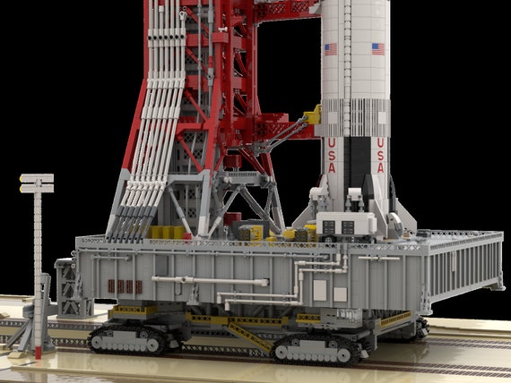 Instructions for Apollo-era Crawler Transporter MOC for Saturn - Australia