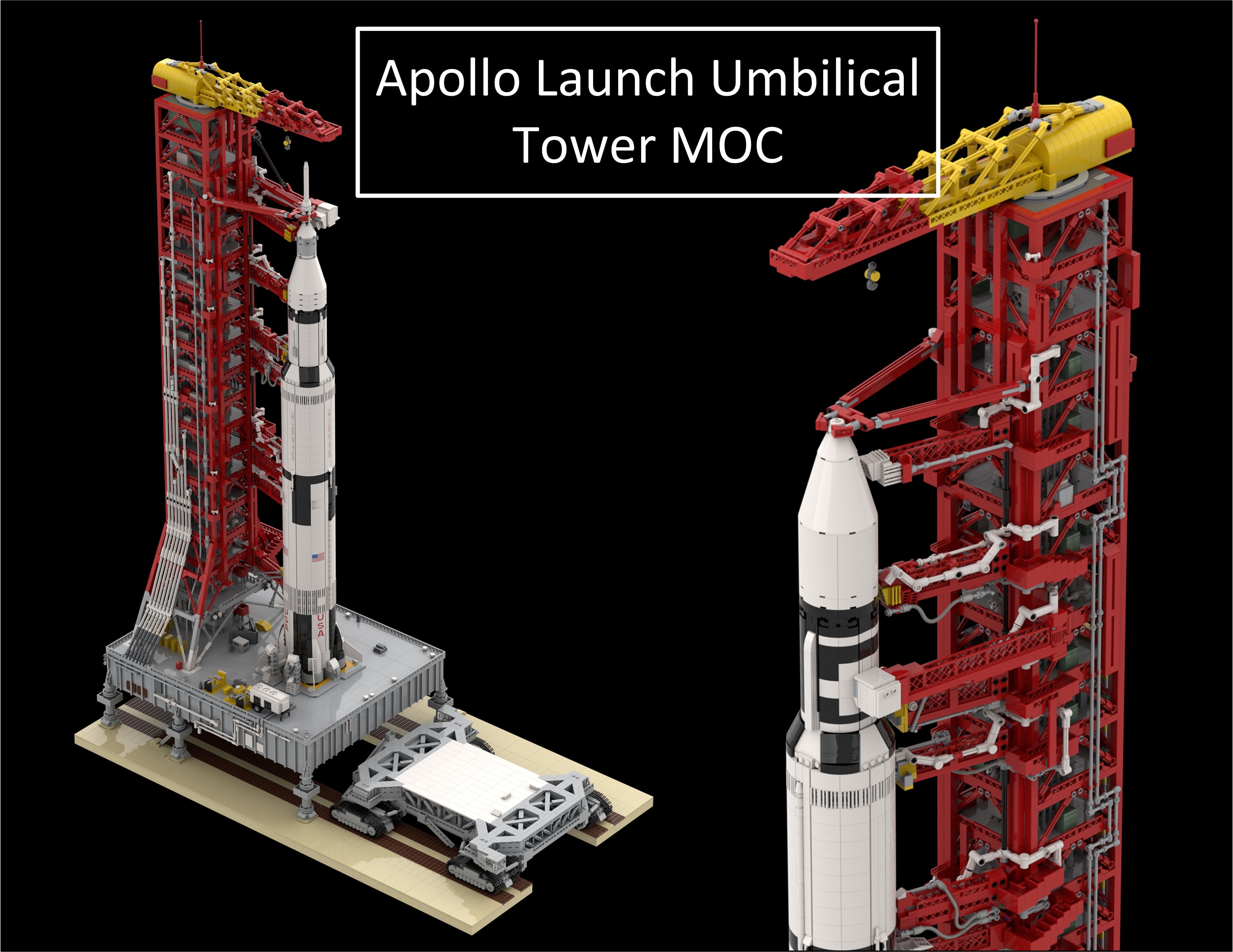 Lego launches Saturn V Apollo rocket set