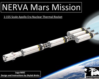 Instructions for Apollo Era NERVA Mars Mission MOC in Two Scales