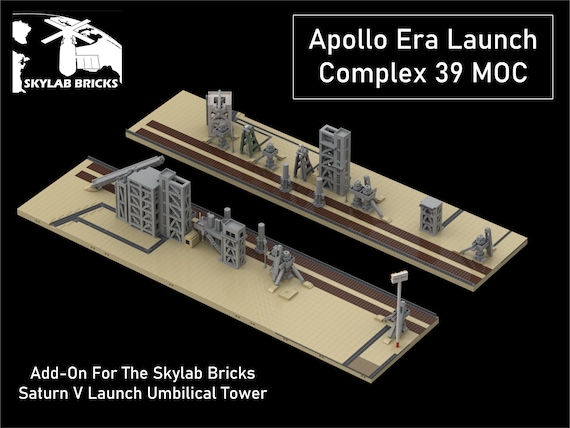 Instructions for Launch Complex 39 MOC for Saturn V LUT - Etsy Canada