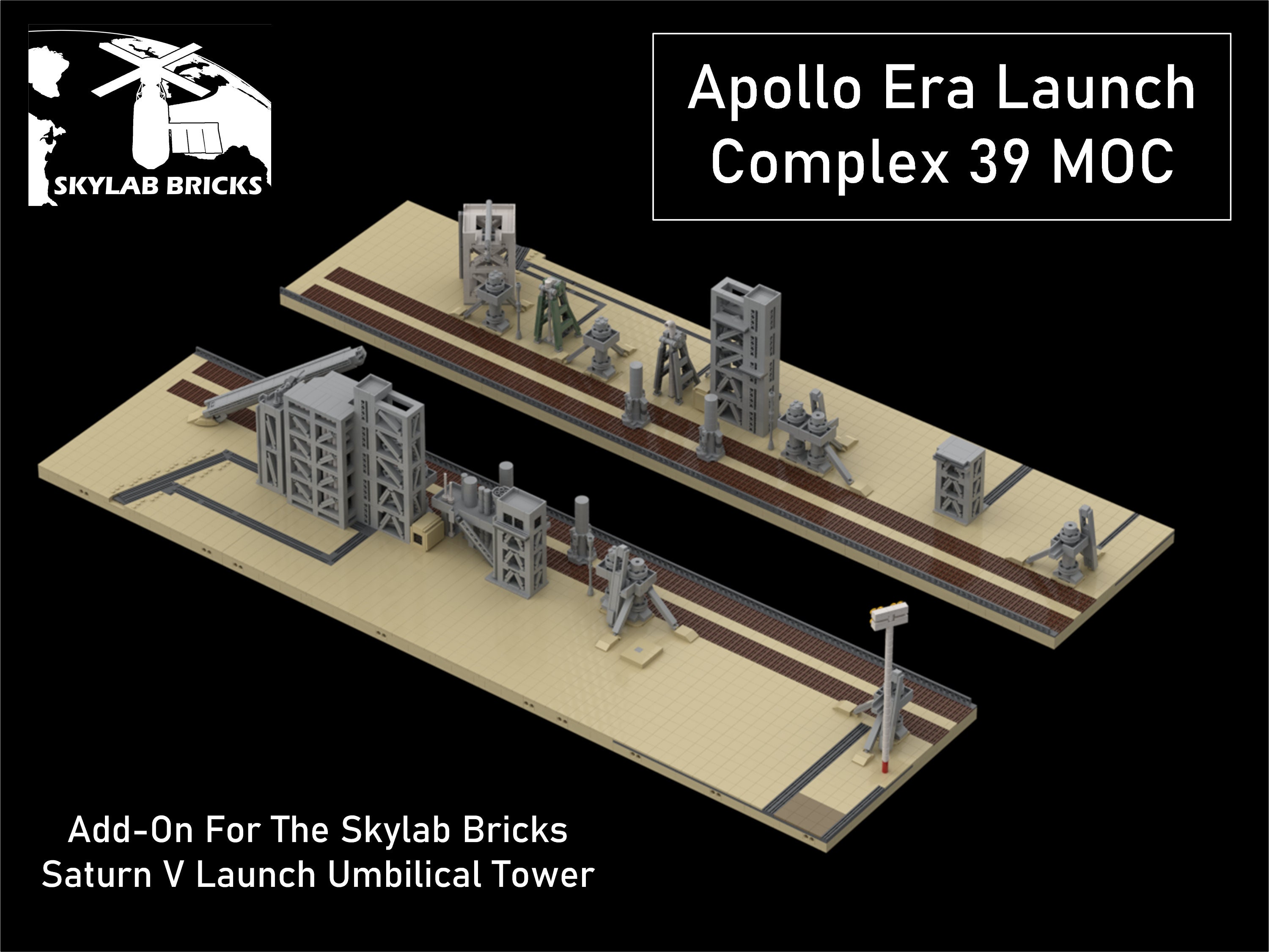 lager brochure vejviser Instructions for Launch Complex 39 MOC for Saturn V LUT - Etsy