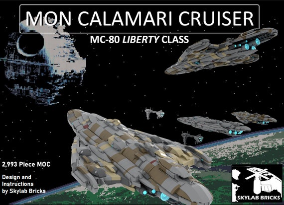 Instructions for Rebel Alliance Mon Calamari MC-80 Liberty Class