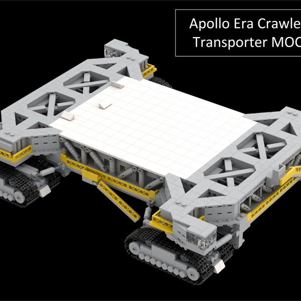 Bauanleitung für Apollo-Era Crawler Transporter MOC für Saturn V