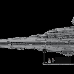 Conversion Instructions for UCS Imperial I Class Star Destroyer to Imperial II class Star Destroyer and Detail Overhaul image 4