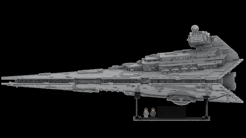 Conversion Instructions for UCS Imperial I Class Star Destroyer to Imperial II class Star Destroyer and Detail Overhaul image 4