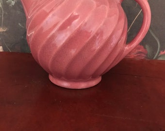 Mauve water pitcher