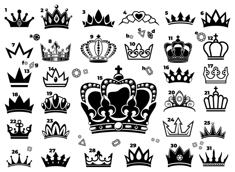 Free Free Queen Crown Vector Svg 101 SVG PNG EPS DXF File